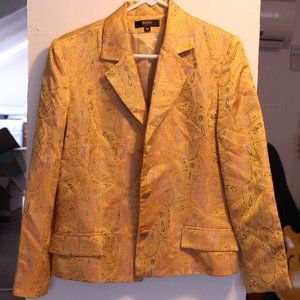 Casual paisley blazer